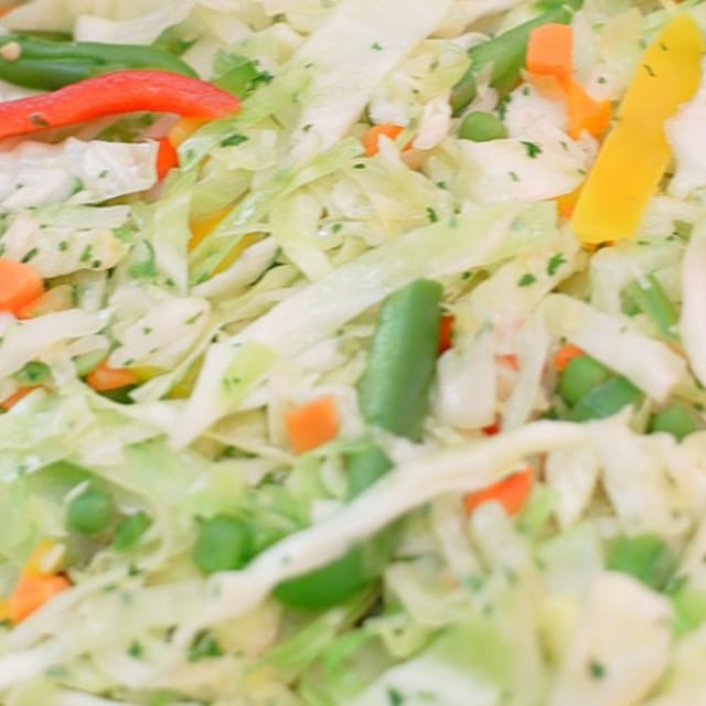 Steamed Cabbage.