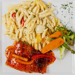 Jerk Salmon Meal